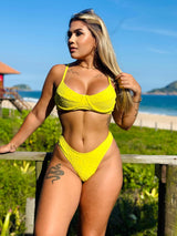 Conjunto Top Meia Taça + Calcinha Asa Delta Siciliano