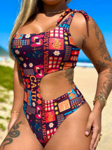 Maiô Ombro Sunset Black