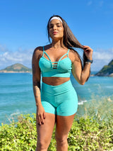 Conjunto Top Tiras + Short Fit