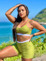 Conjunto Top Francis + Short Fresh Lemon