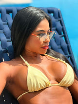 Conjunto Top Cortininha + Calcinha Frufru