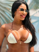 Conjunto Top Cortininha + Calcinha de Fita