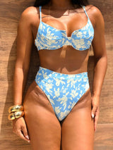Conjunto Top Meia Taça Monique + Calcinha Hot Pant