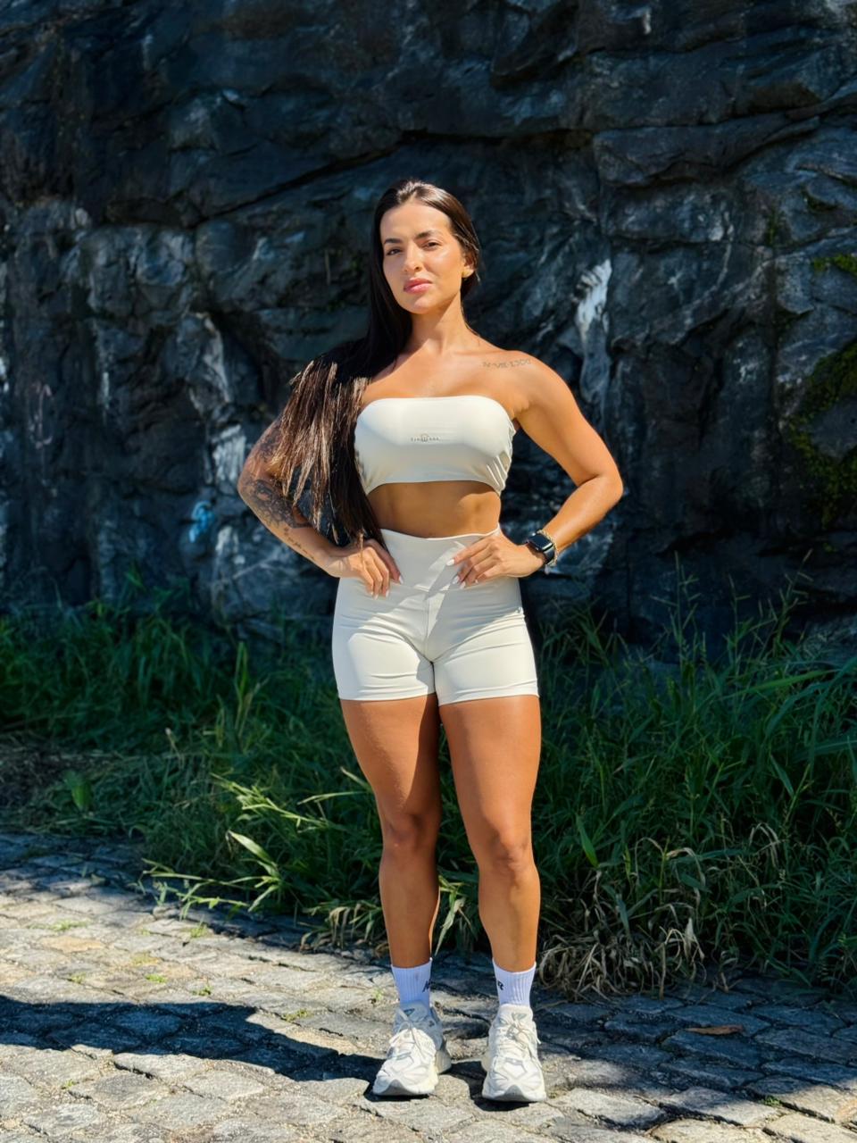 Conjunto Top Faixa + Short