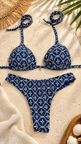Conjunto Top Cortininha + Calcinha Asa Delta