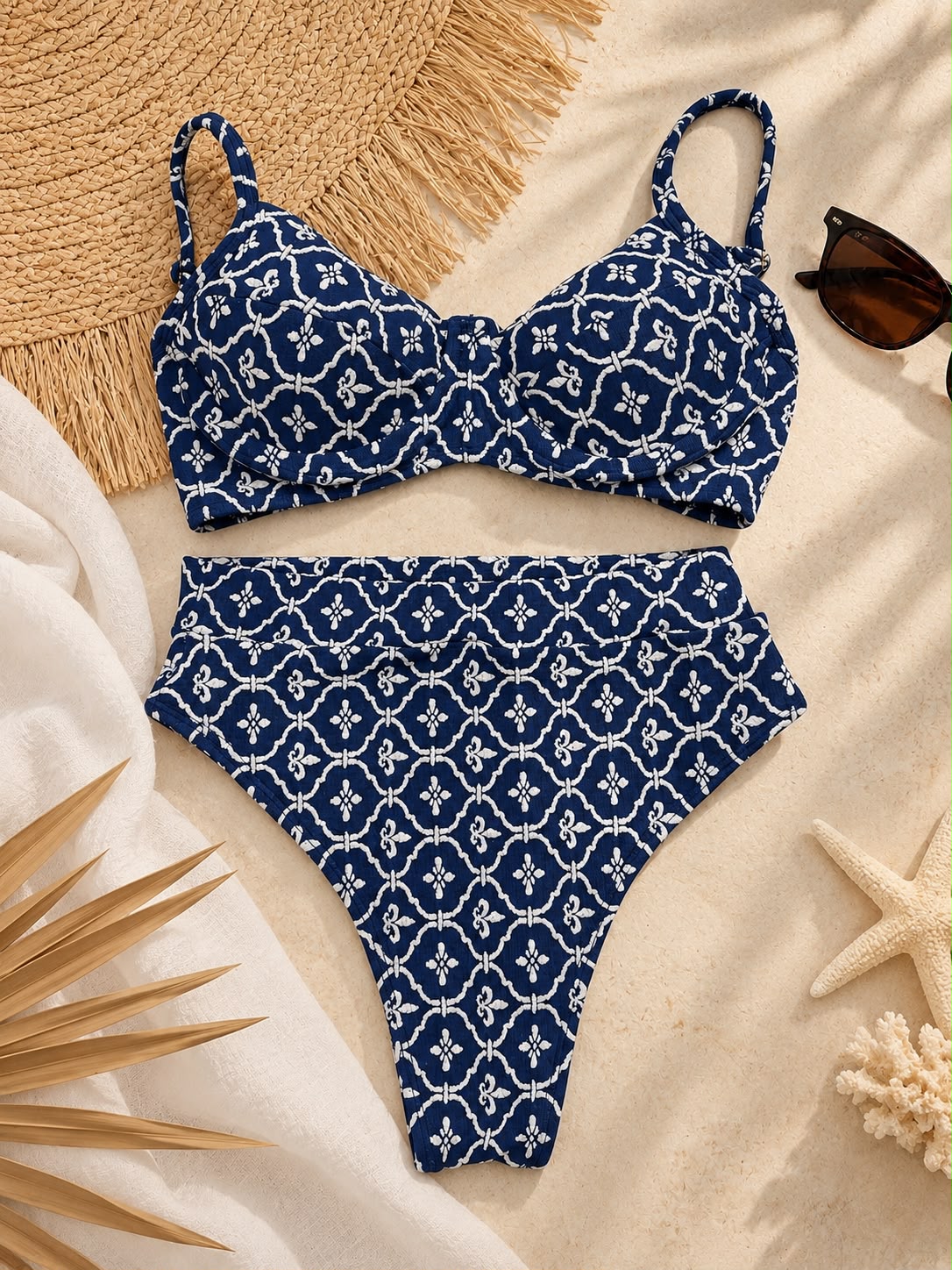 Conjunto Top Meia Taça + Calcinha Hot Pant