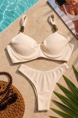 Conjunto Top Meia Taça + Calcinha Asa Delta