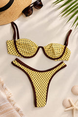 Conjunto Top Meia Taça Sereia + Calcinha Asa Delta