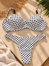 Conjunto Top Meia Taça + Calcinha Asa Delta