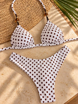 Conjunto Top Cortininha + Calcinha Fio Duplo