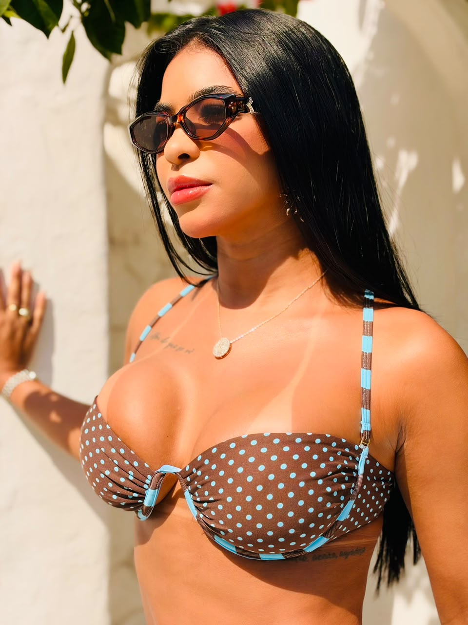 Mermaid Demi-Cup Bikini Set + Tie-Side Bottoms