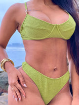 Conjunto Tropical Top Meia Taça + Calcinha Asa Delta