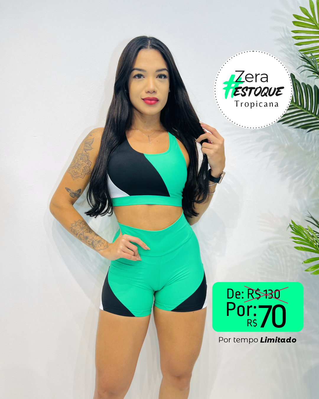 Conjunto Fitness Three Color