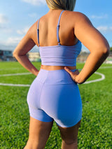 Top Tiras Lavanda